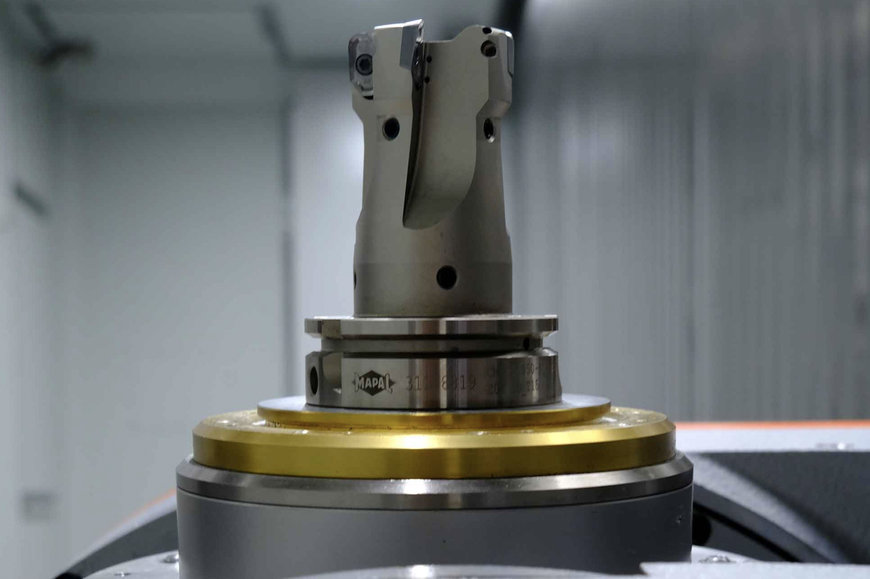 MAPAL high-volume milling cutters in use at bavius